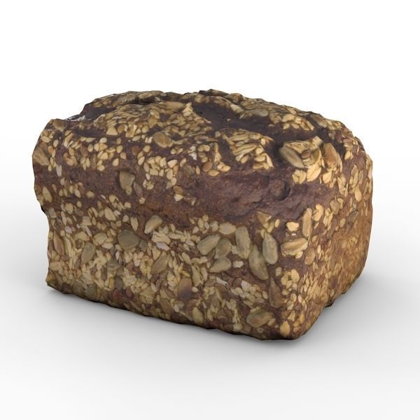 Peace of bread 4 3D model_5