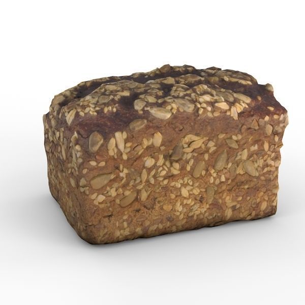 Peace of bread 4 3D model_9