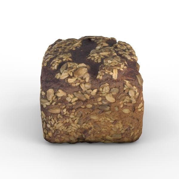 Peace of bread 4 3D model_7
