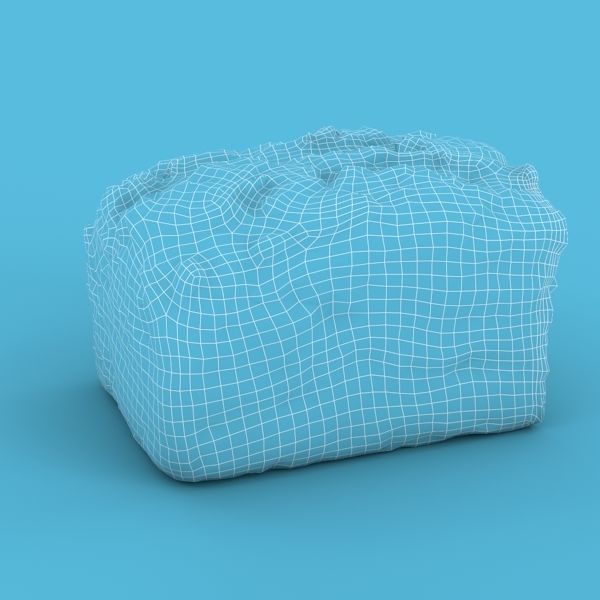 Peace of bread 4 3D model_10