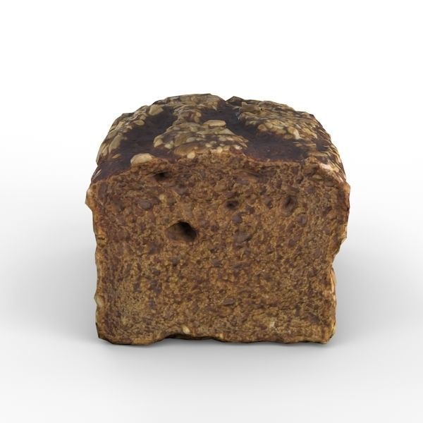 Peace of bread 4 3D model_1