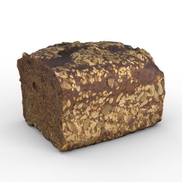 Peace of bread 4 3D model_3