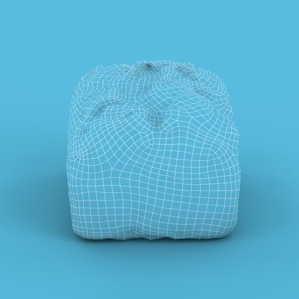 Peace of bread 4 3D model_8