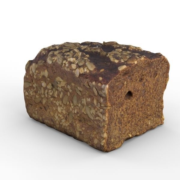 Peace of bread 4 3D model_13