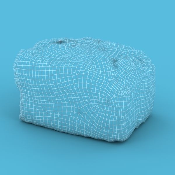 Peace of bread 4 3D model_6