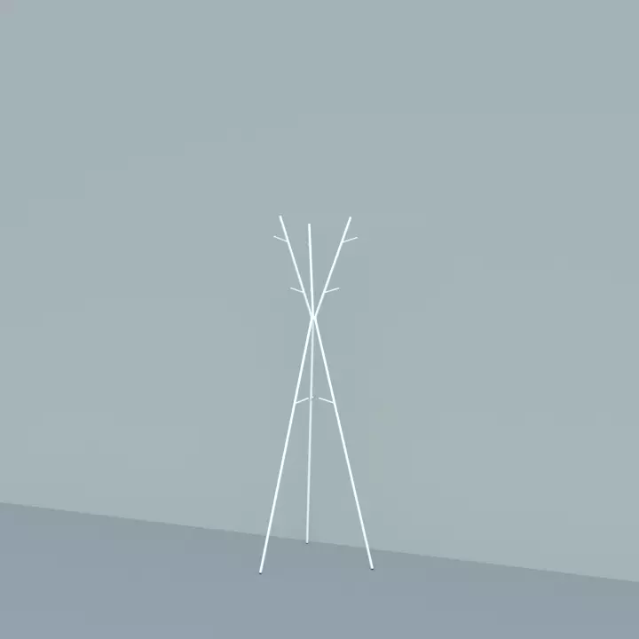 Hat and coat stand Free 3D model