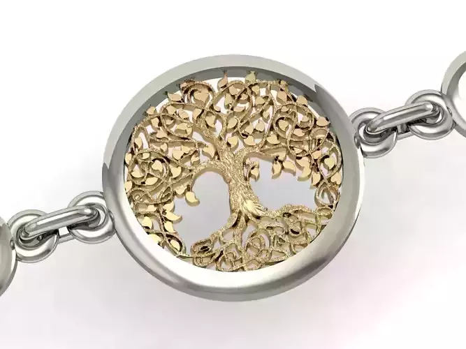beautiful  bracelet tree of life 