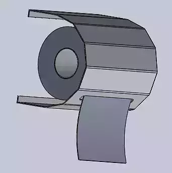 toilet paper holder 3D print model