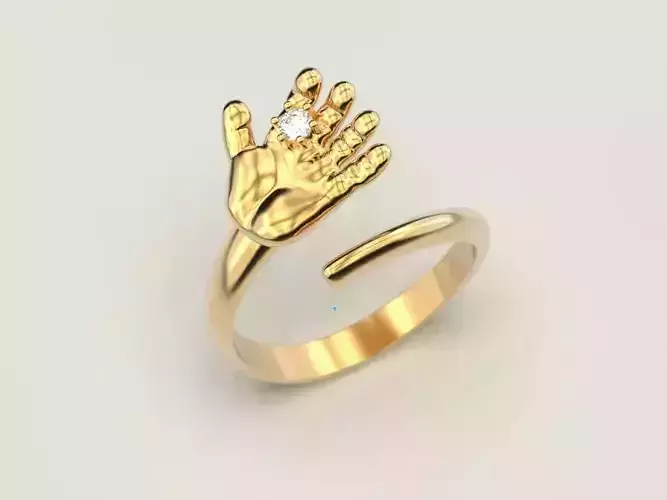 Baby hand ring 2