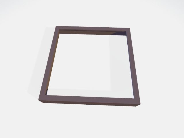 Shadow Box Frame 3D model_3