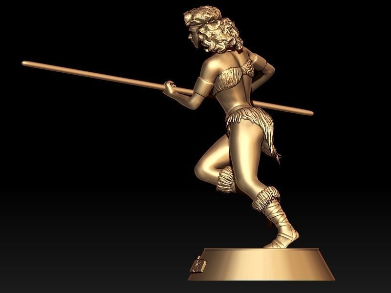 Diana from Dungeons-Dragons Animated Series 3D print model_1