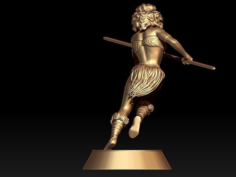 Diana from Dungeons-Dragons Animated Series 3D print model_2