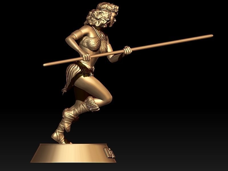 Diana from Dungeons-Dragons Animated Series 3D print model_3