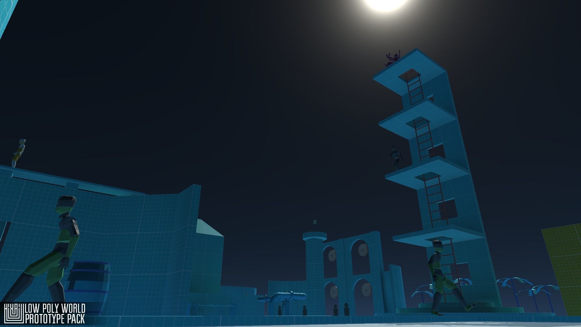 LOW POLY WORLD - PROTOTYPE PACK Low-poly 3D model_19