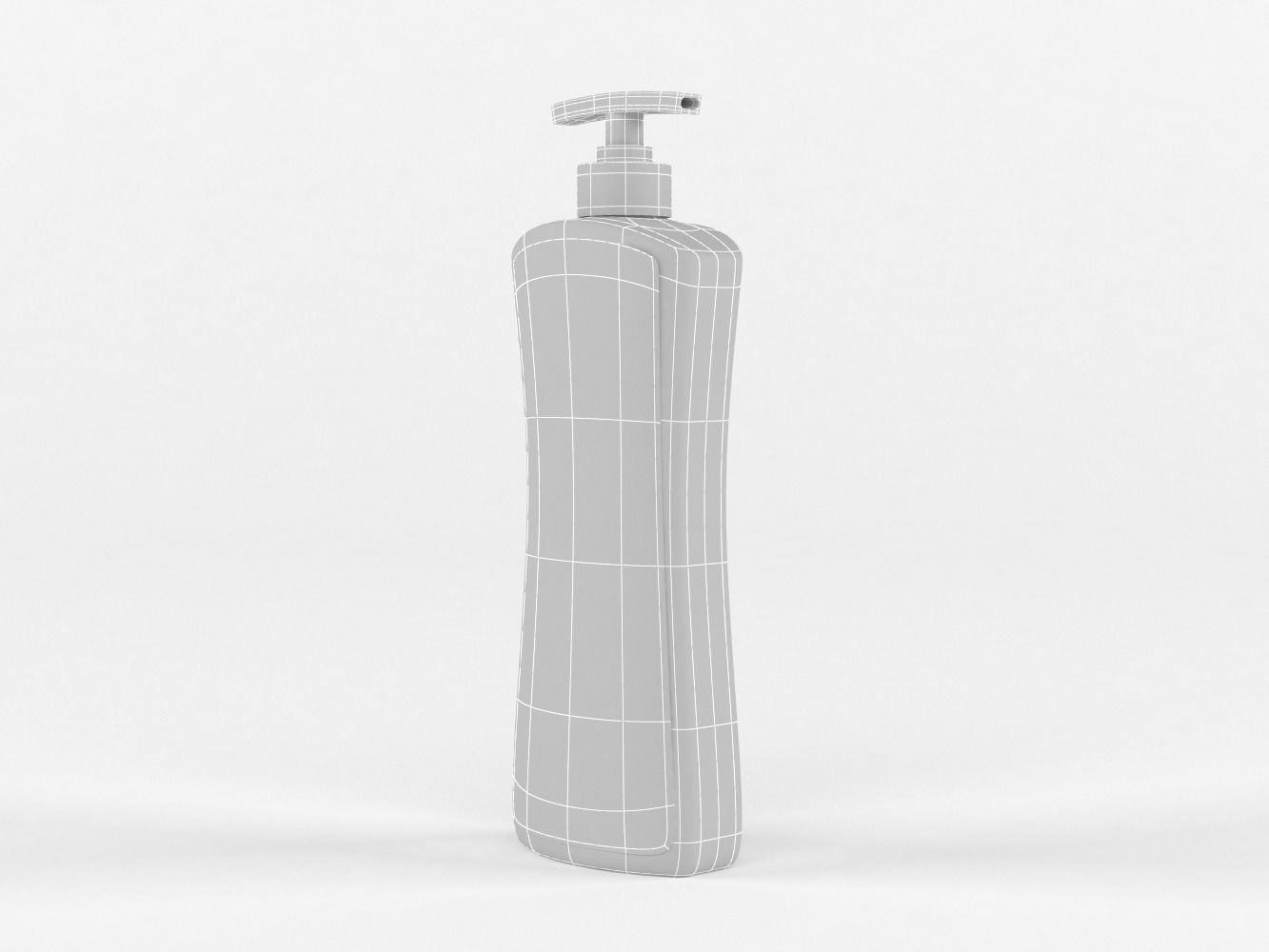 Vaseline Men Body and Face Lotion 3D model_10