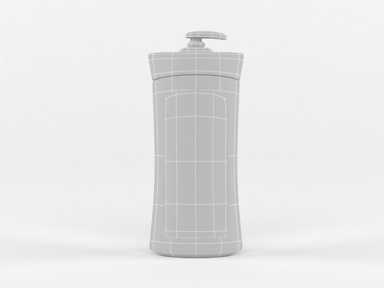 Vaseline Men Body and Face Lotion 3D model_13