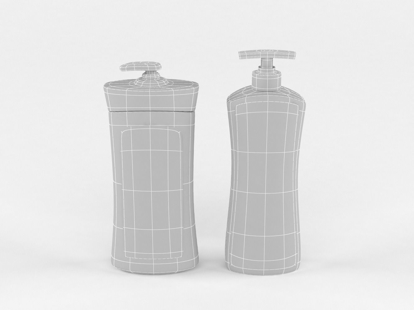 Vaseline Men Body and Face Lotion 3D model_15