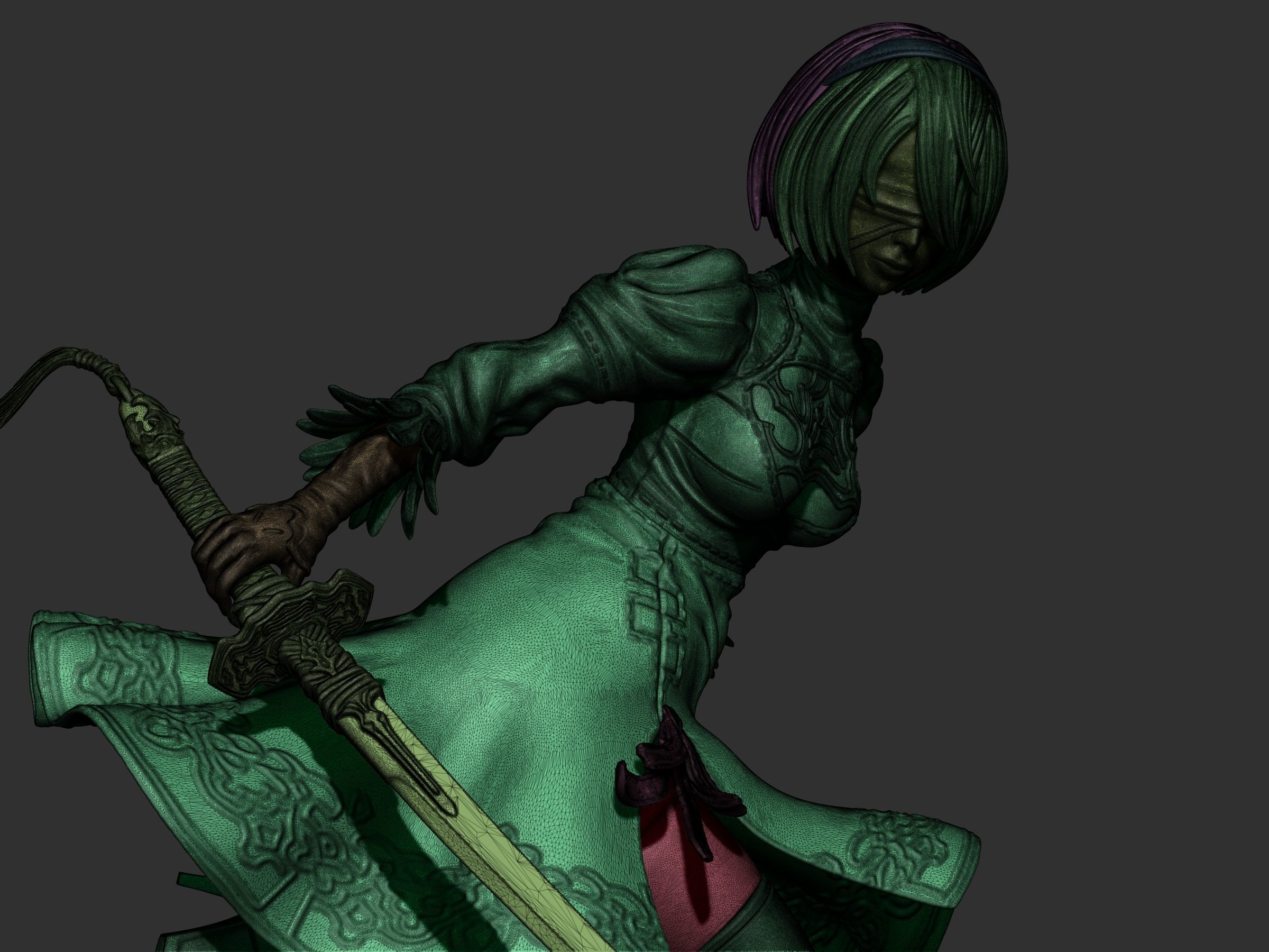 yorha 2b   3D print model_7