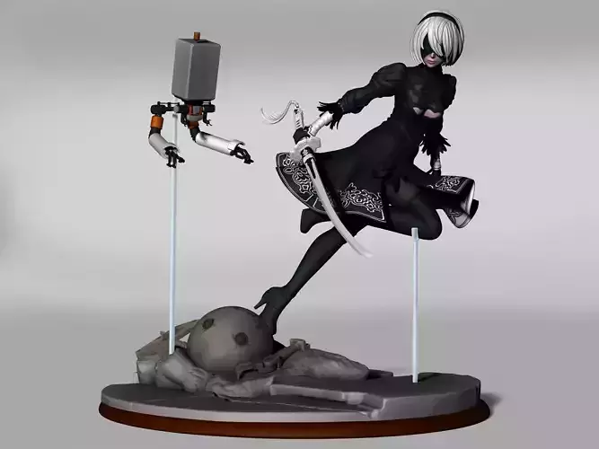 yorha 2b   3D print model