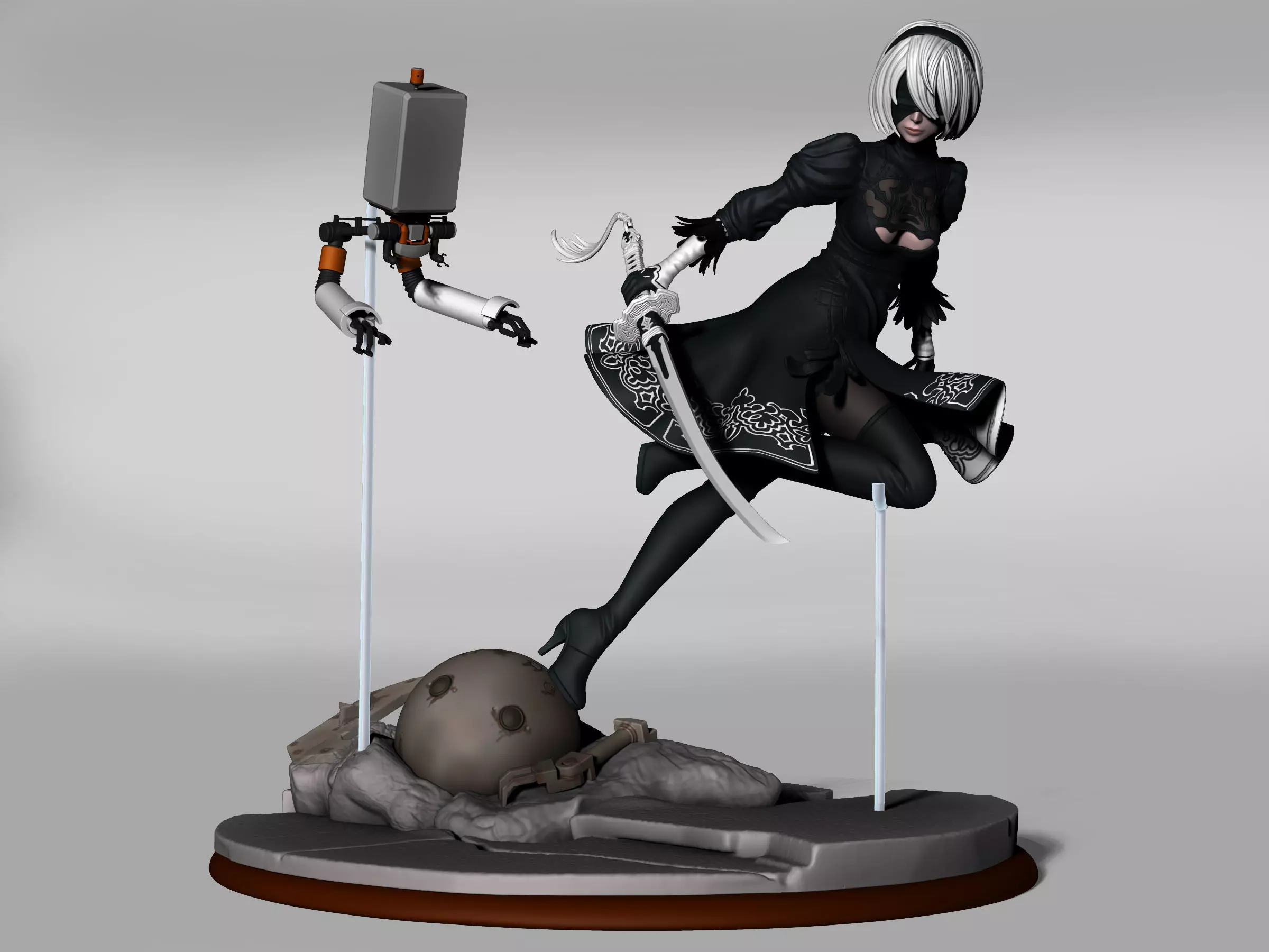 yorha 2b   3D print model_0