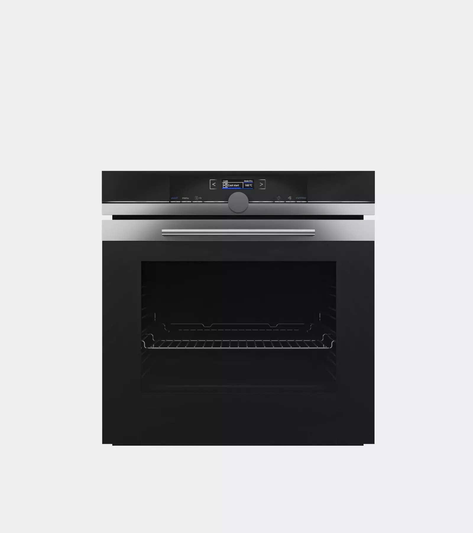 Black oven 3D model_0