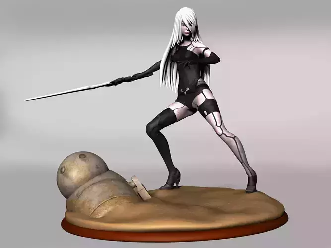 yorha a2 3D print model