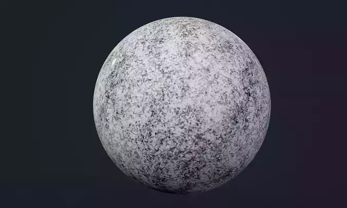 Granite White Grey Seamless PBR Texture Texture