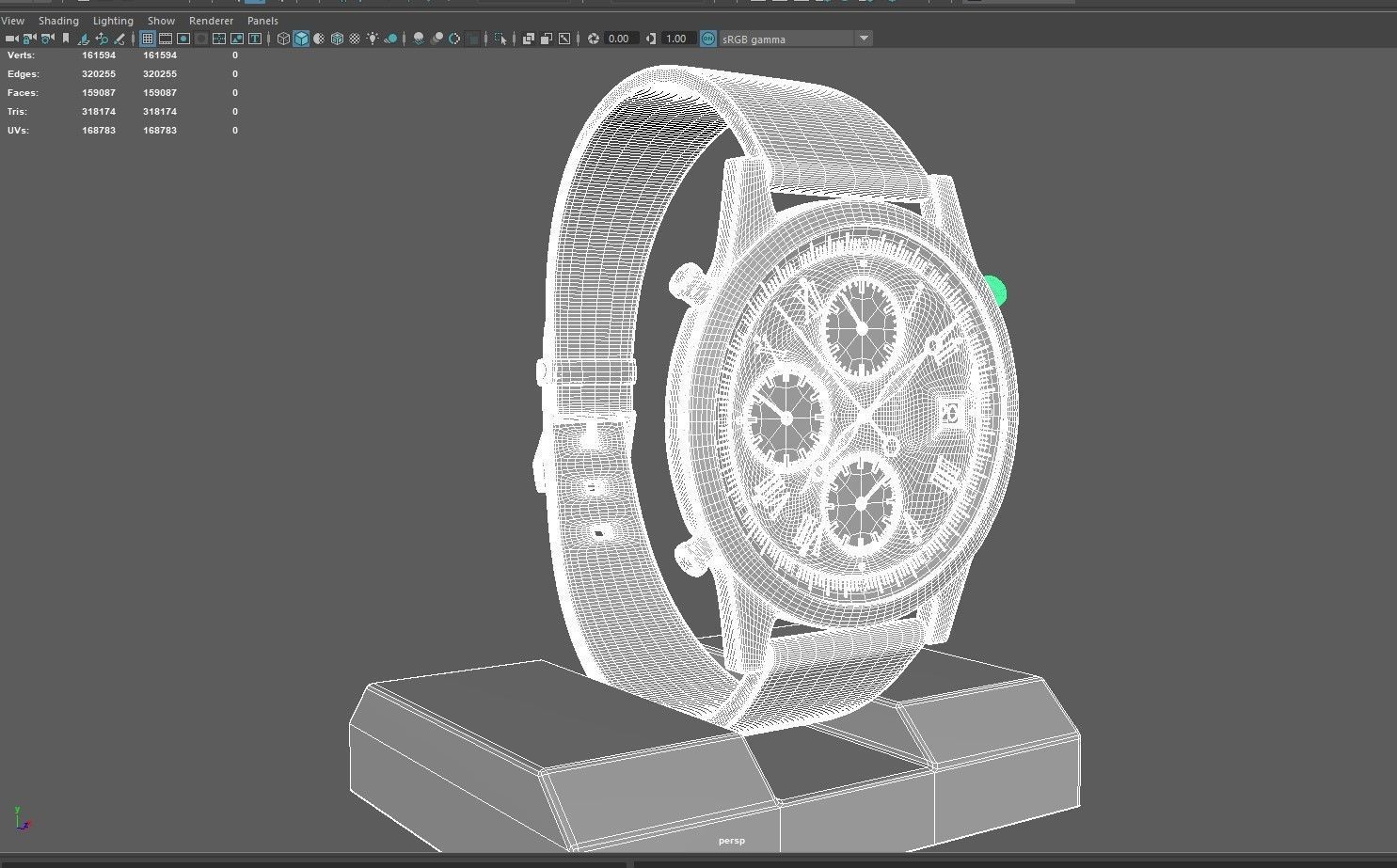 Seiko Chronograph PBR 3D model_7
