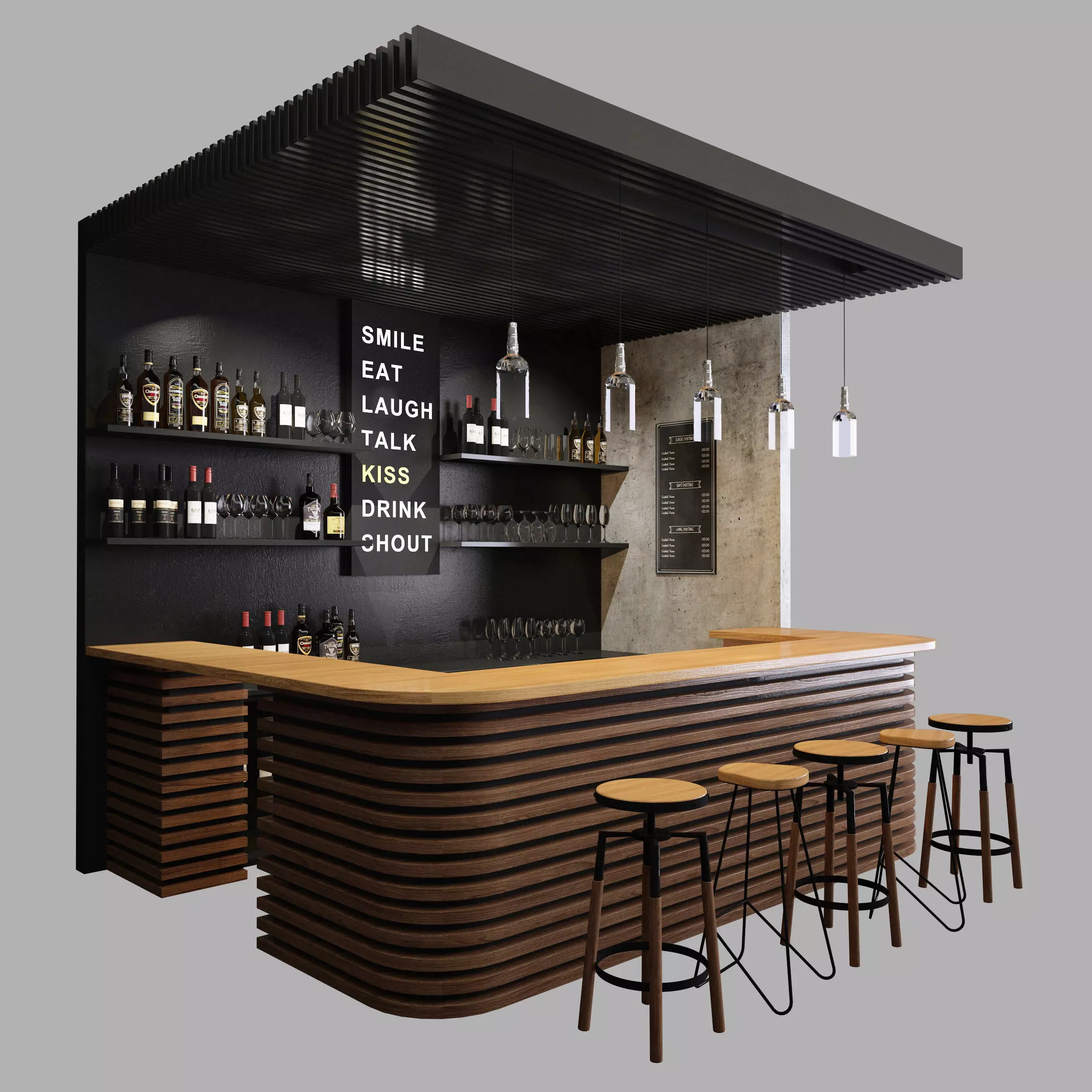 Loft Bar Collection 10 3D model_0