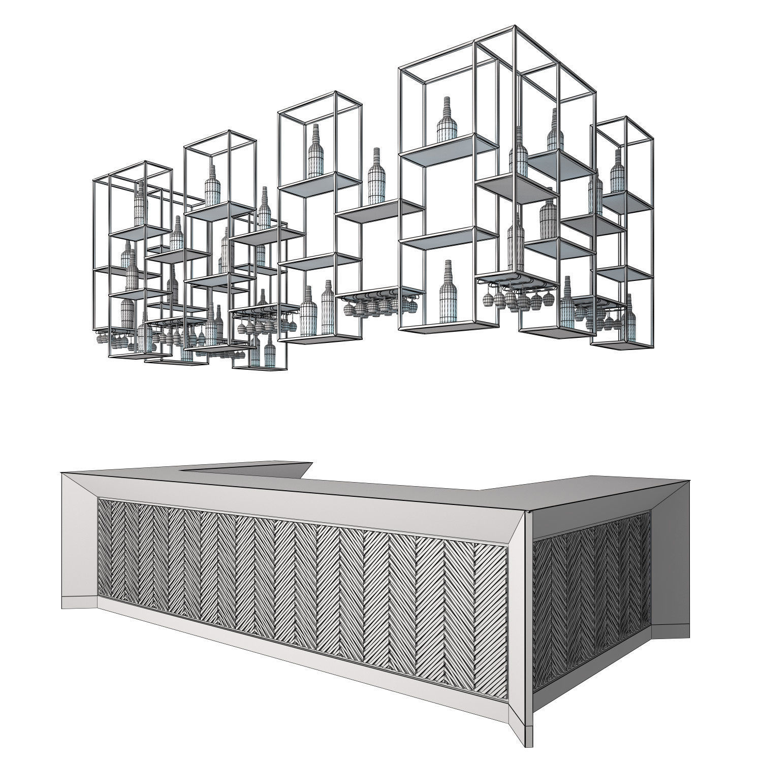 Loft Bar Collection 11 3D model_1