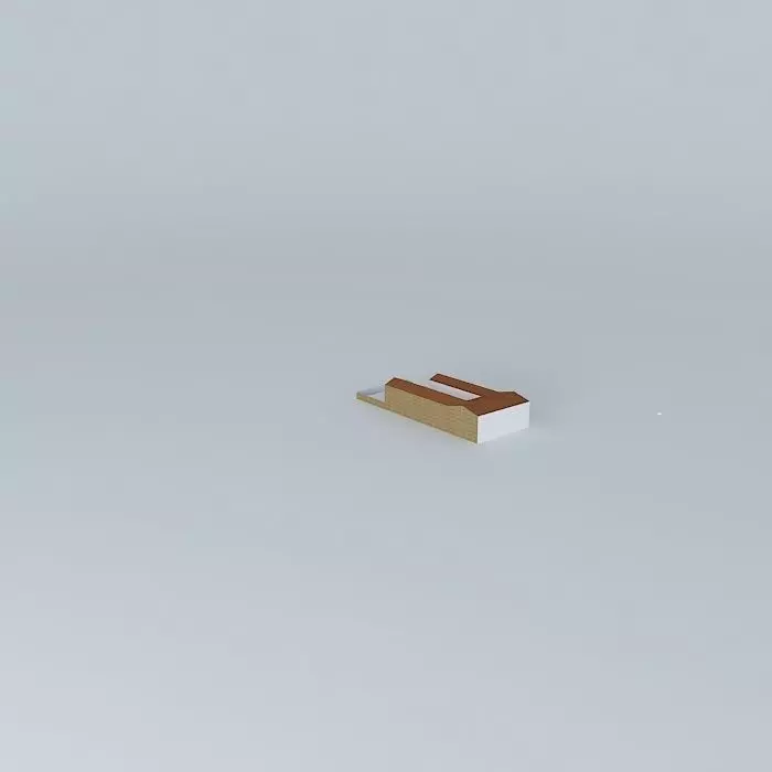 Kornesios gold and piece of metal Free 3D model_0