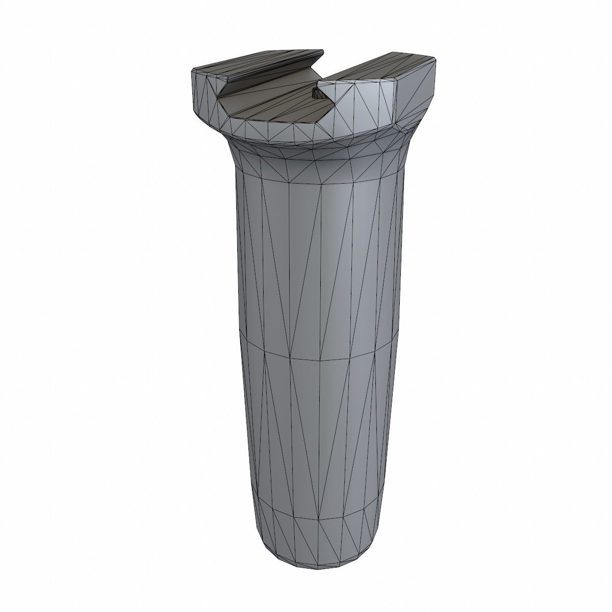 Vertical Foregrip Set-05 Low-poly 3D model_11