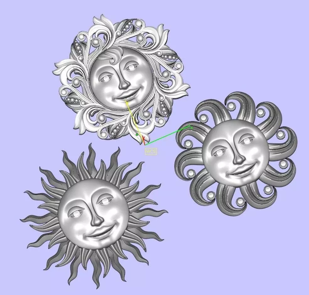 sun star 3D print model_0