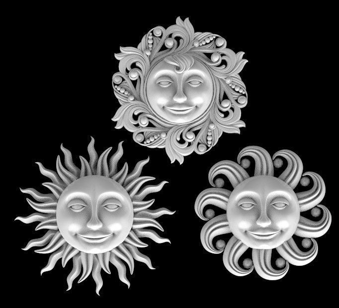 sun star 3D print model_4