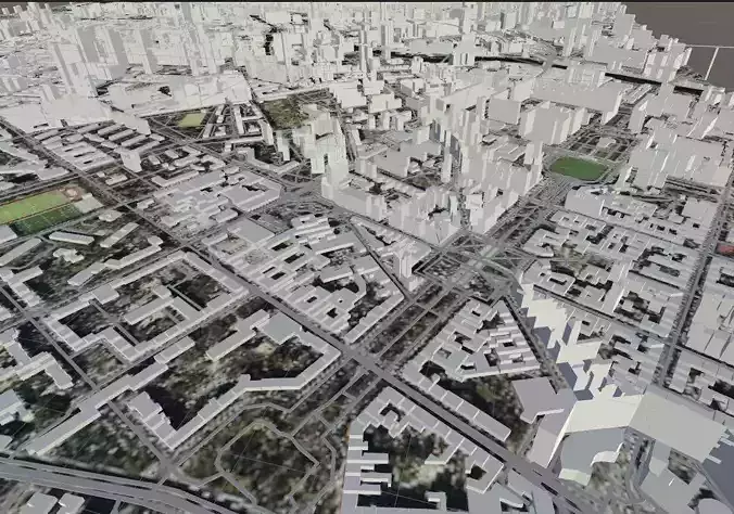 Berlin 3D city model