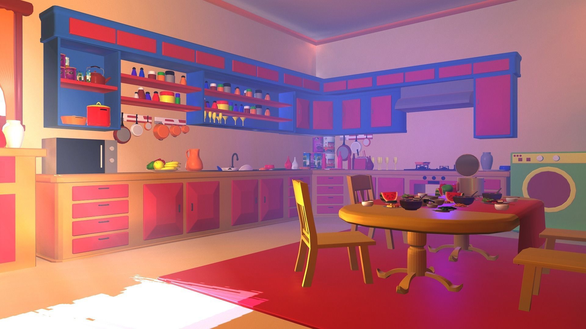 Asset - Cartoons - Background - 04 3D Model Collection_32