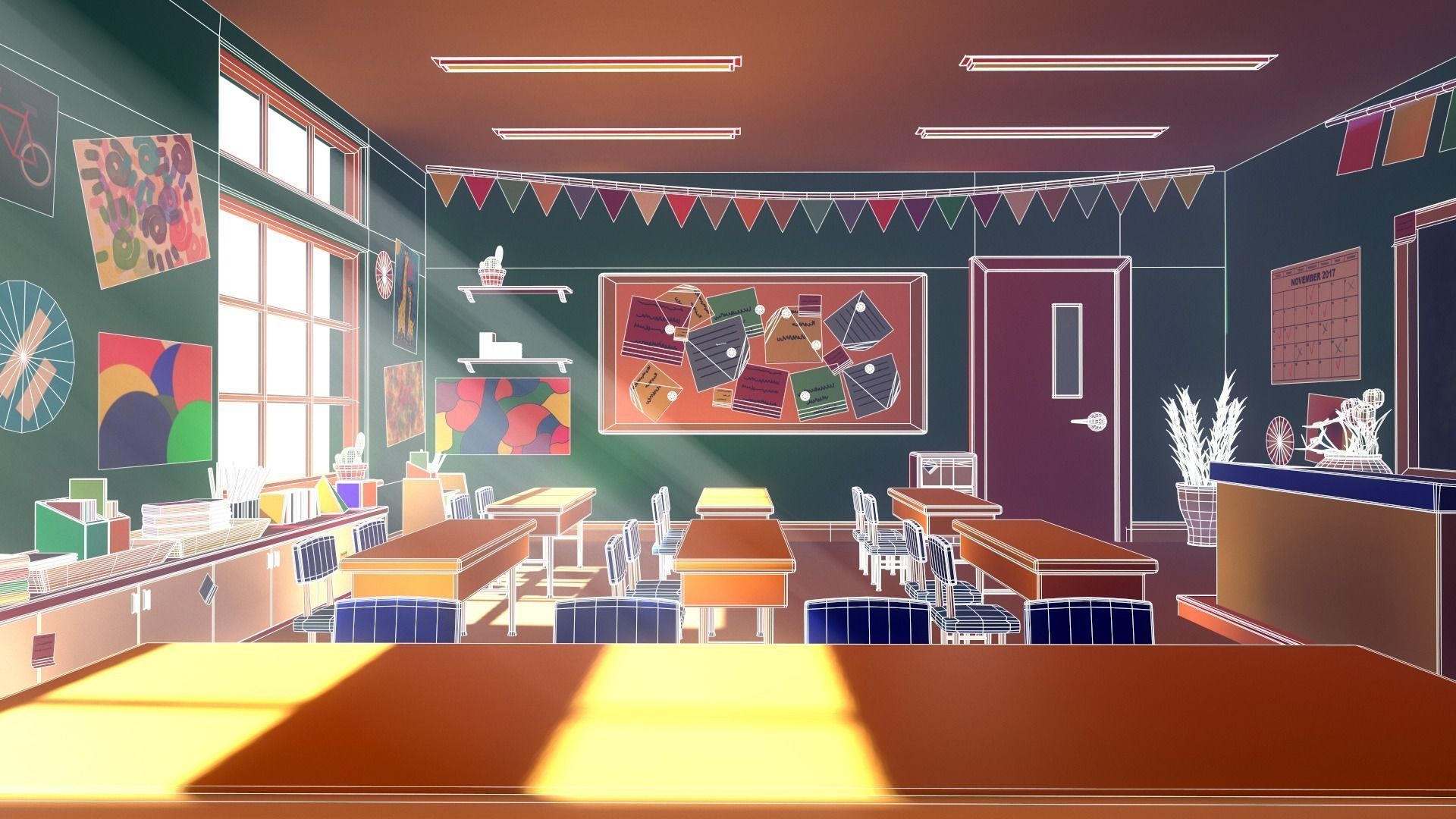 Asset - Cartoons - Background - 04 3D Model Collection_73