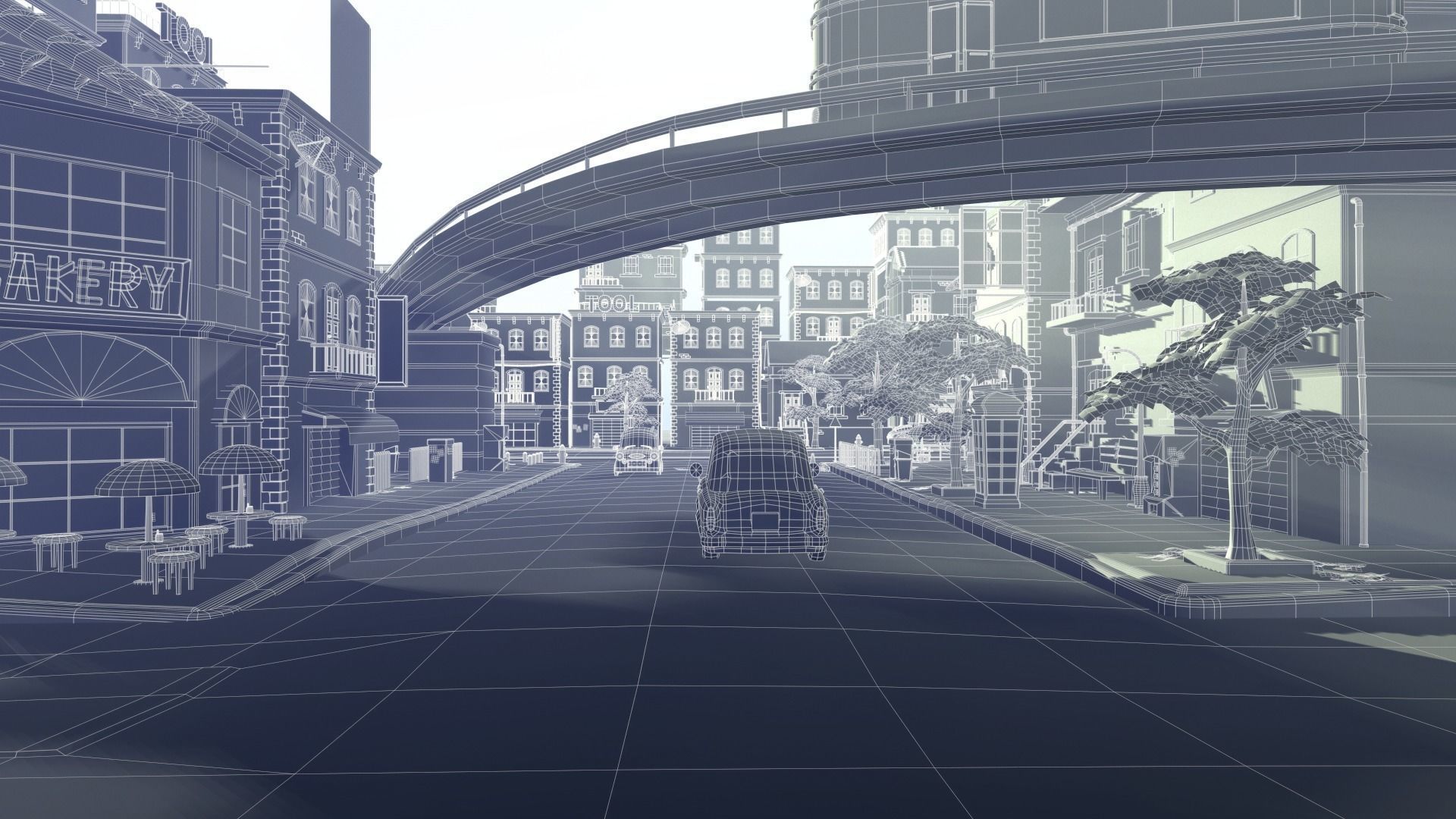 Asset - Cartoons - Background - 04 3D Model Collection_48