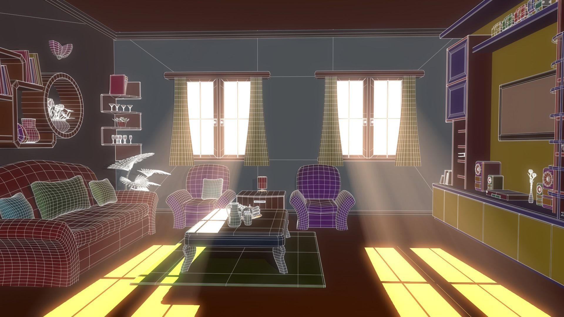 Asset - Cartoons - Background - 04 3D Model Collection_65