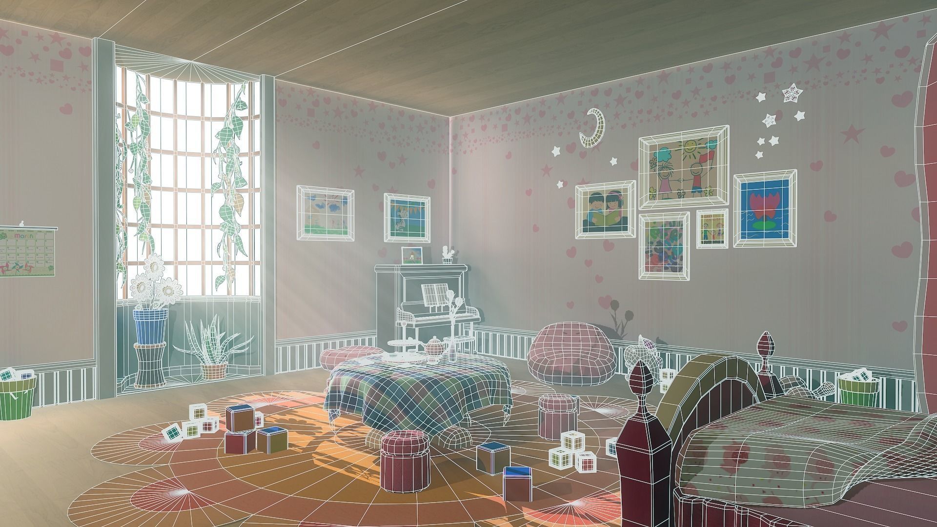 Asset - Cartoons - Background - 04 3D Model Collection_27