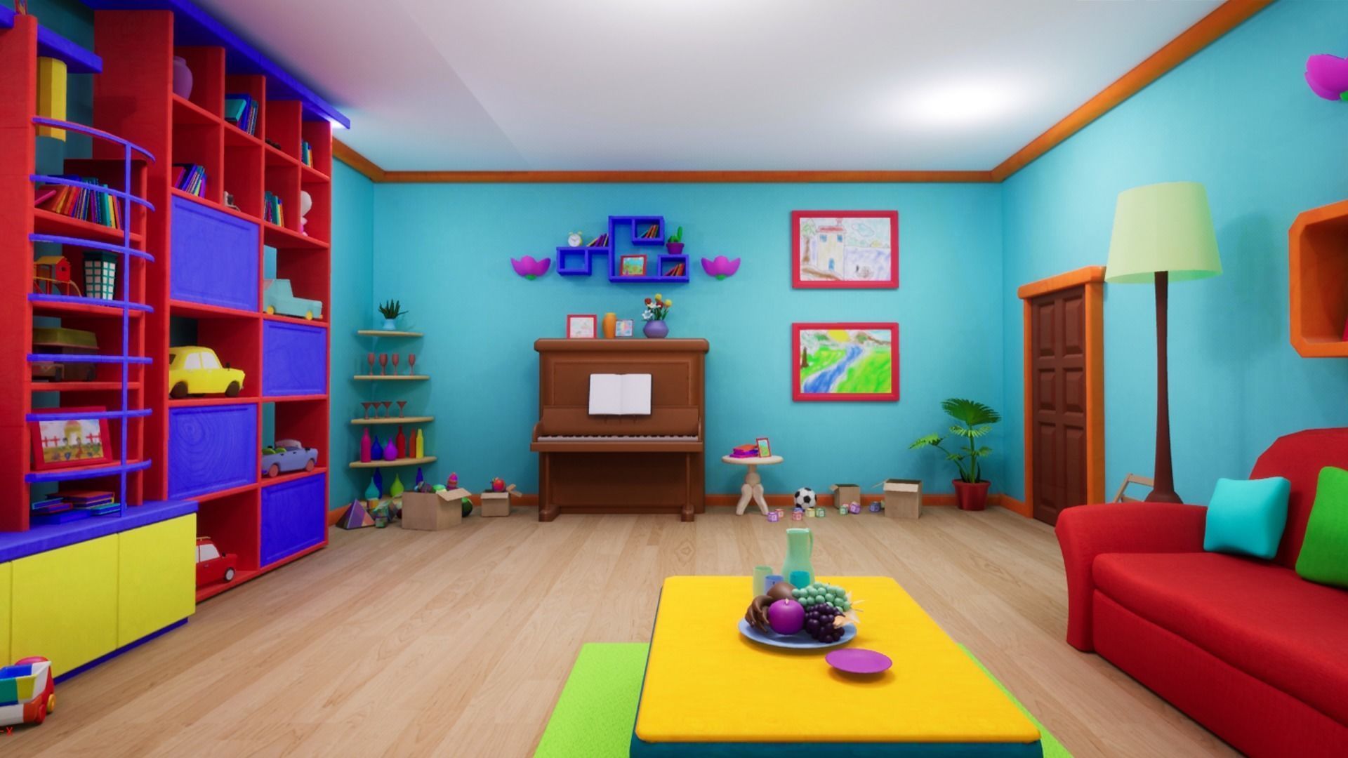 Asset - Cartoons - Background - 04 3D Model Collection_59