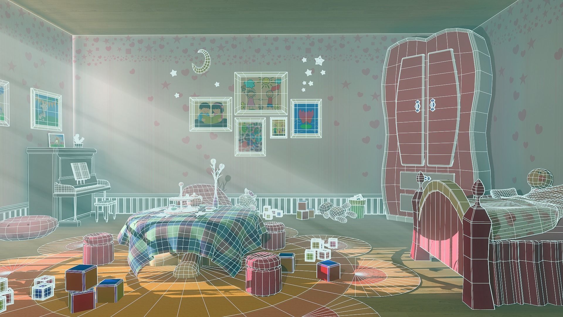 Asset - Cartoons - Background - 04 3D Model Collection_28