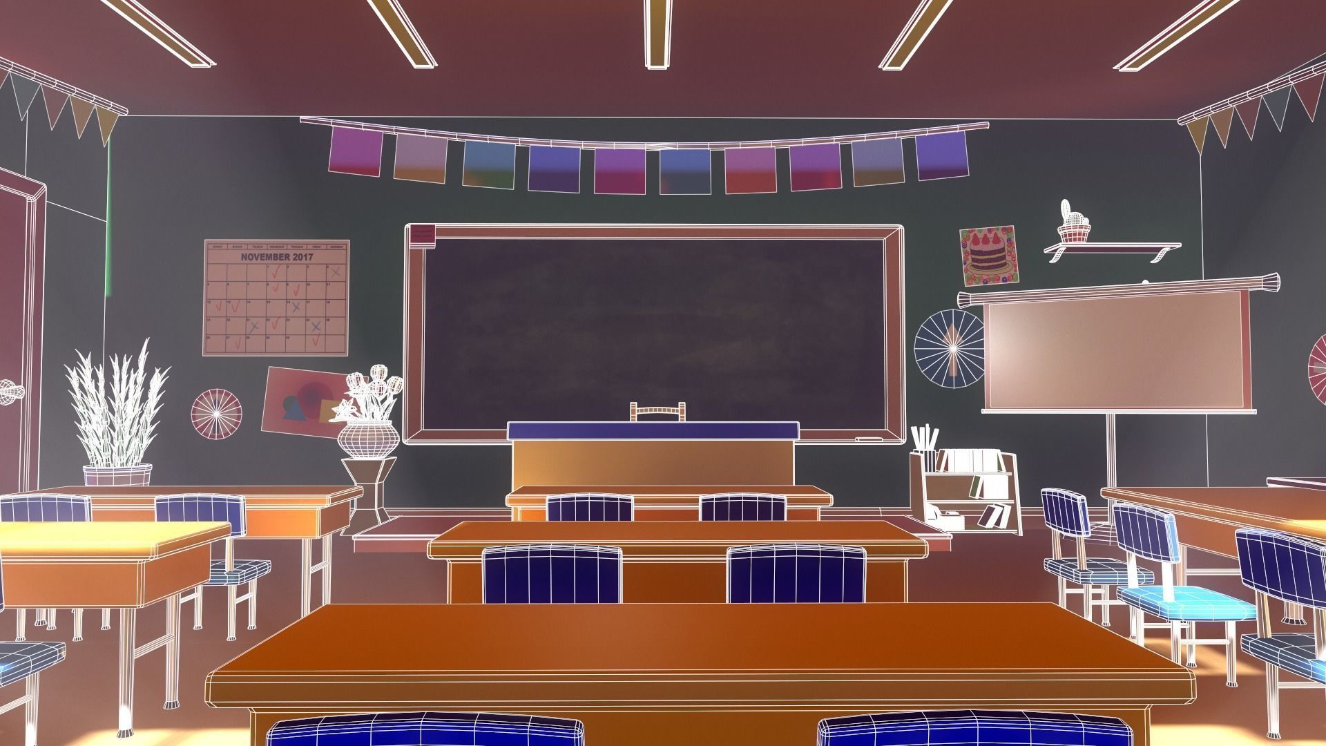 Asset - Cartoons - Background - 04 3D Model Collection_76