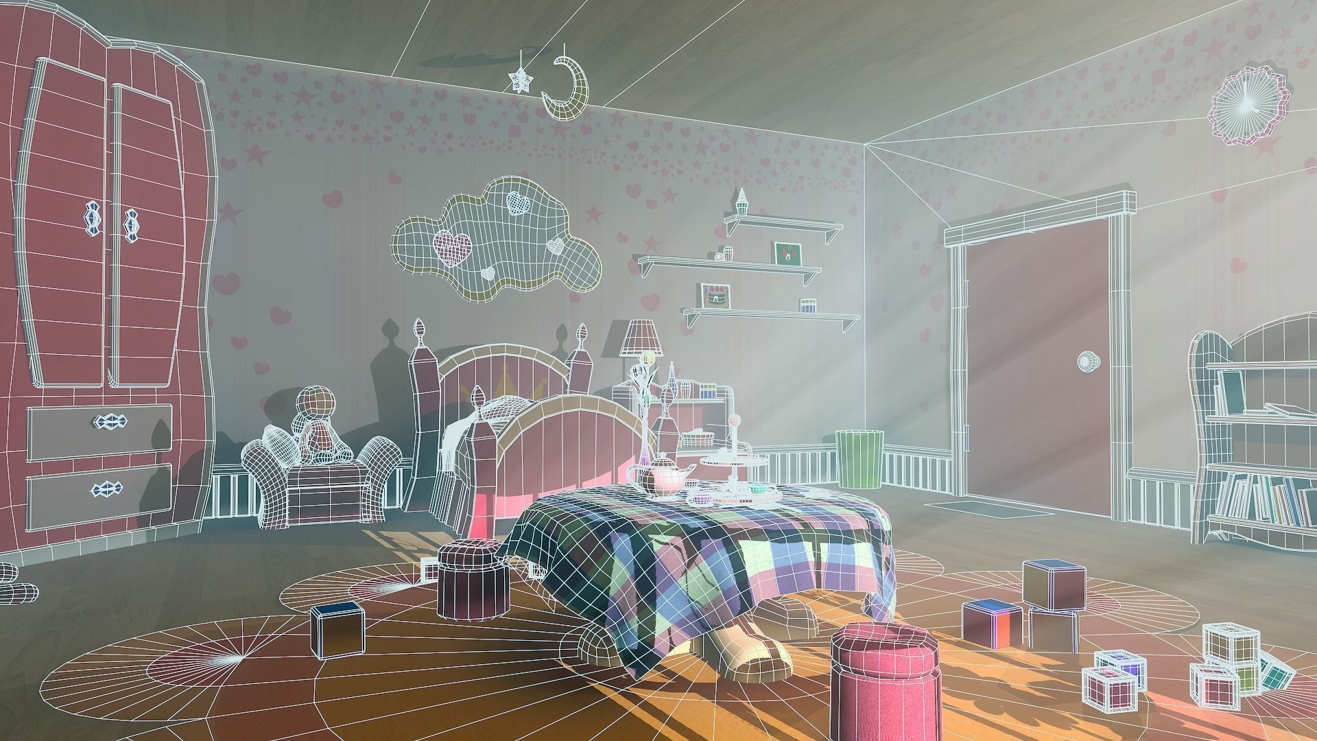 Asset - Cartoons - Background - 04 3D Model Collection_30