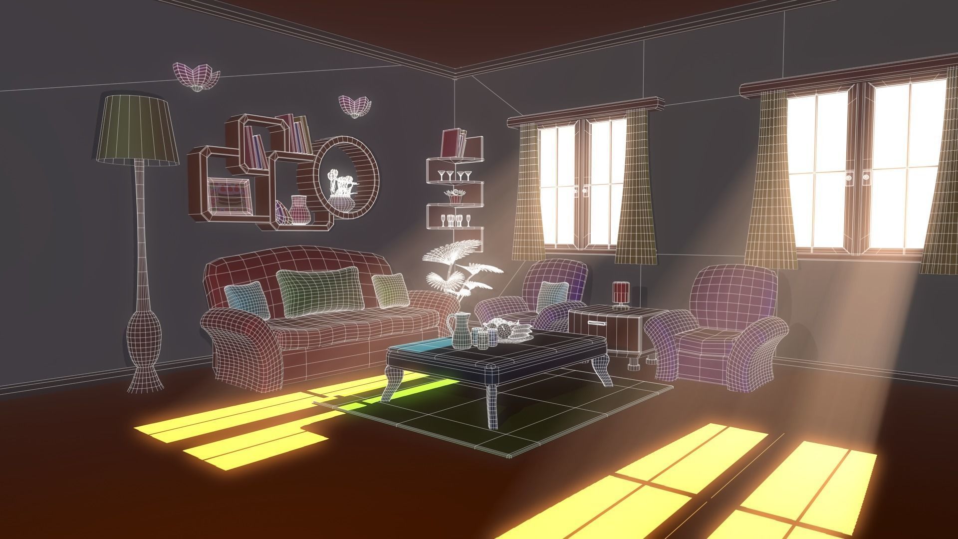 Asset - Cartoons - Background - 04 3D Model Collection_62