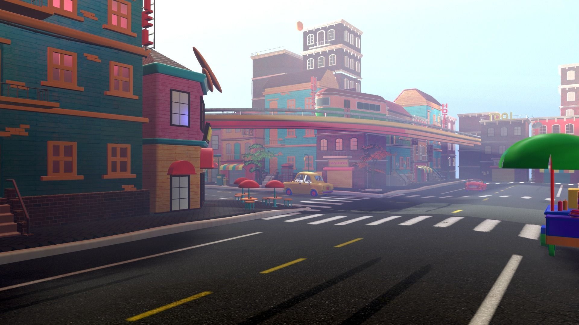 Asset - Cartoons - Background - 04 3D Model Collection_47