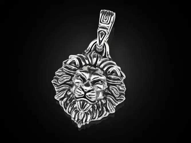 Lion Pendant 3