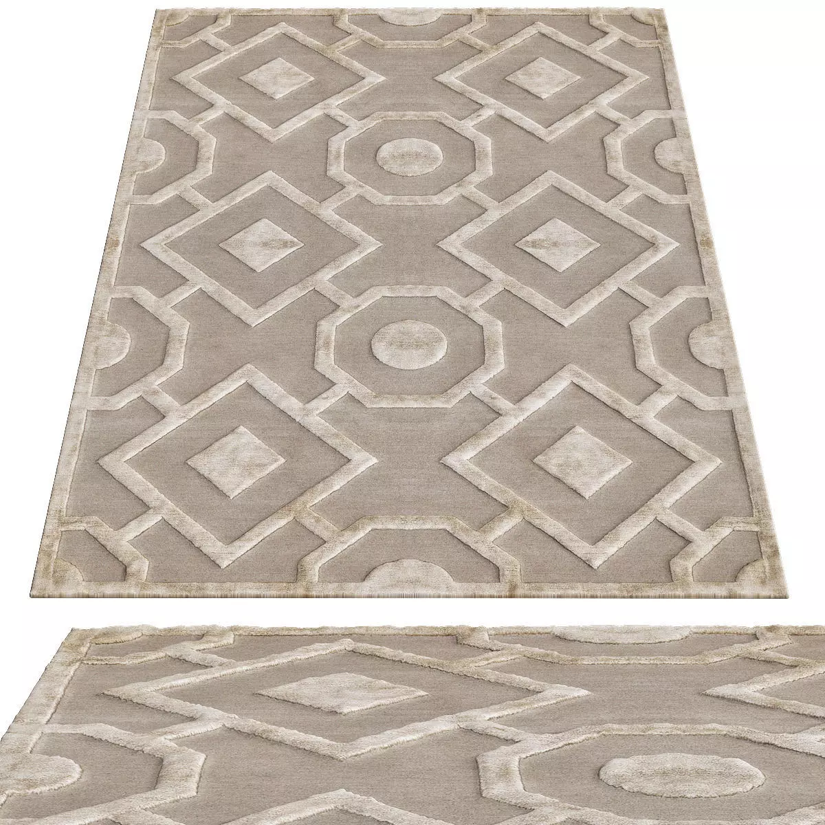  Romy Rug by Suzanne Sharp 3D model_0