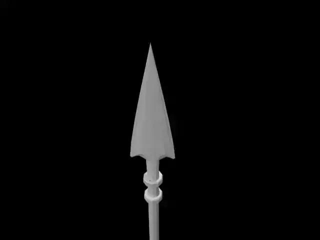Bhala Weapons Low-poly 3D model