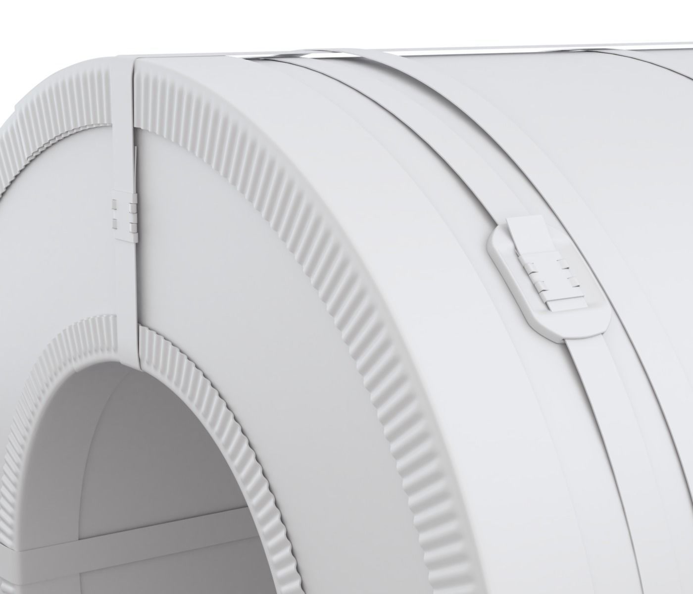 Steel Coil and Wooden Pallet 3D model_10